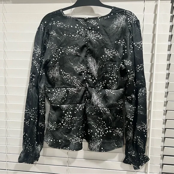 ASOS Violet Women’s Celestial Long Sleeve Going Out Top - Picture 7 of 7